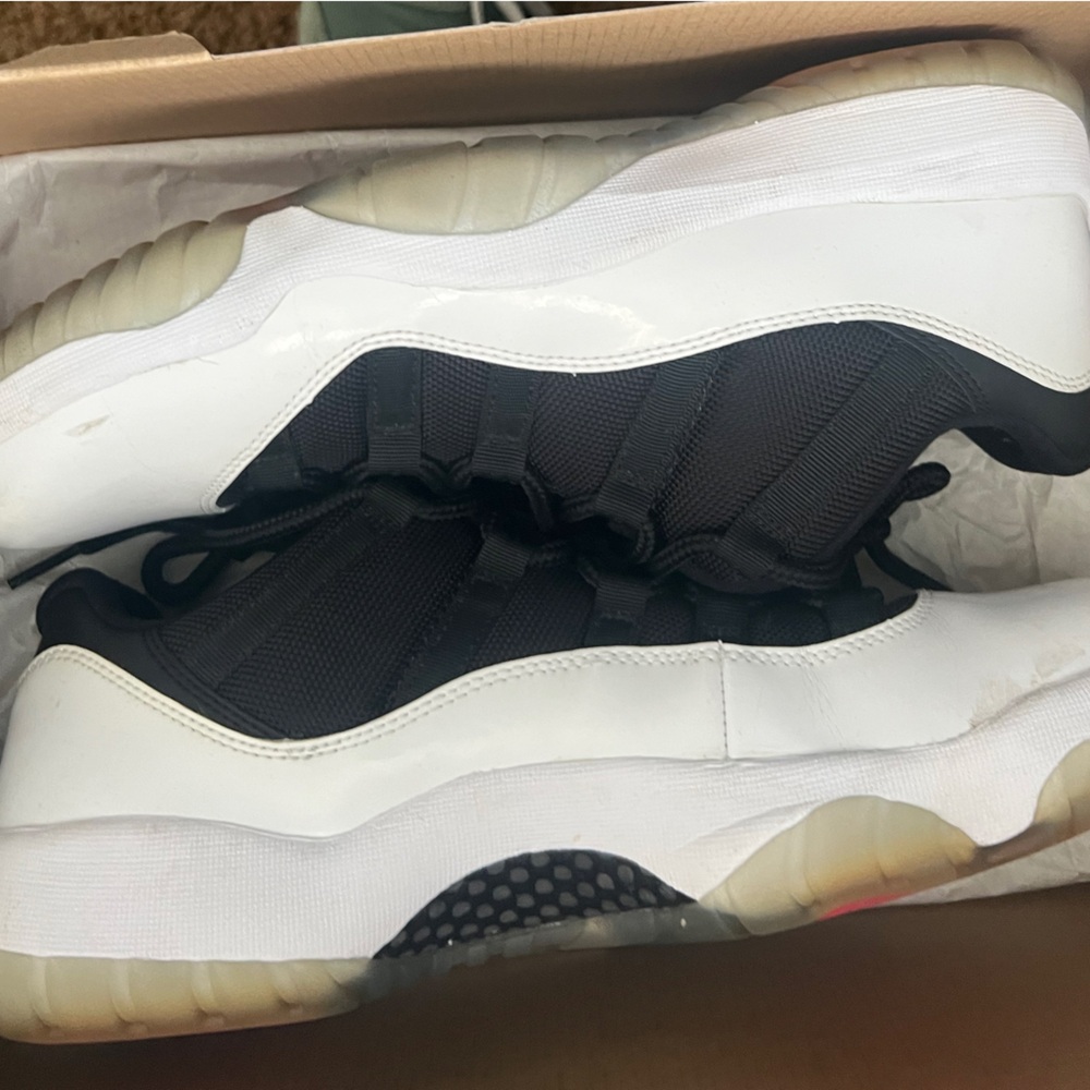 Jordan Black and White Sneakers